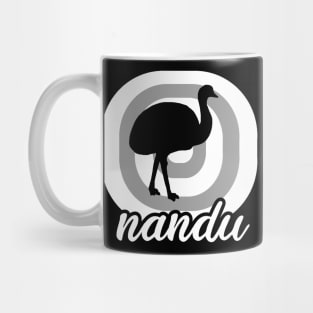 Nandu Vogel Design Besitzer Farm Futter Mug